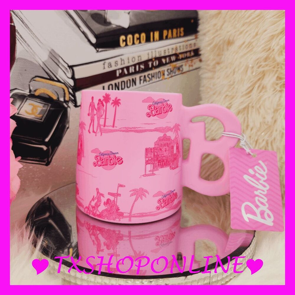 💗☕{Barbie} Pink Classic Coffee Mug☕💗NEW